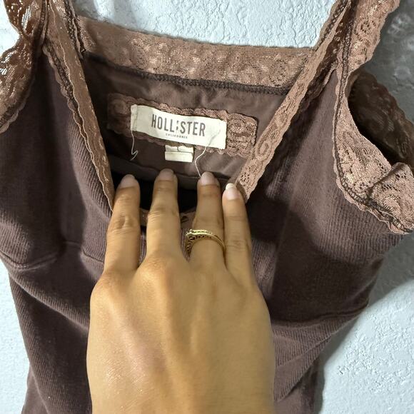Y2K Hollister Lace Cami Tank Size Large - Picture 7 of 7